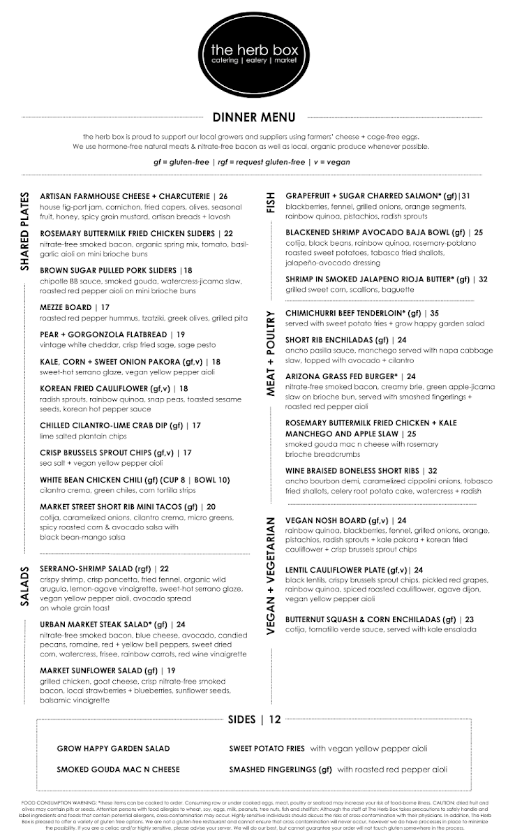 The Herb Box Menu - Image 4
