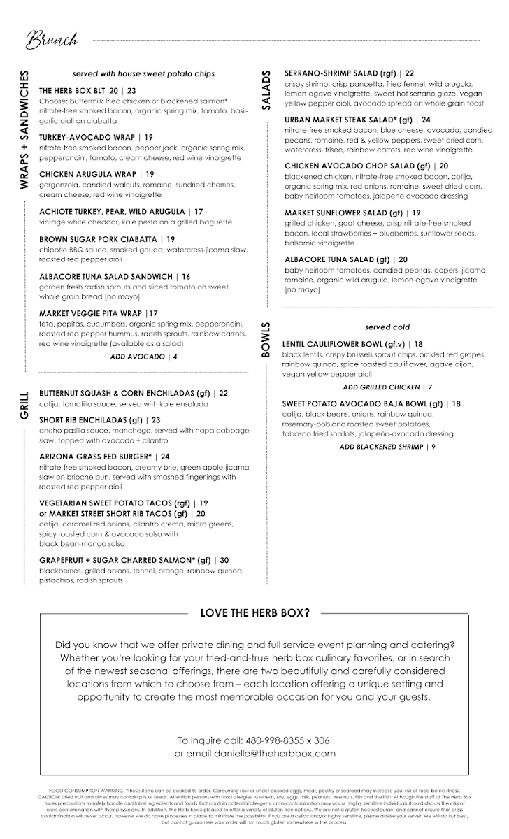 The Herb Box Menu - Image 5