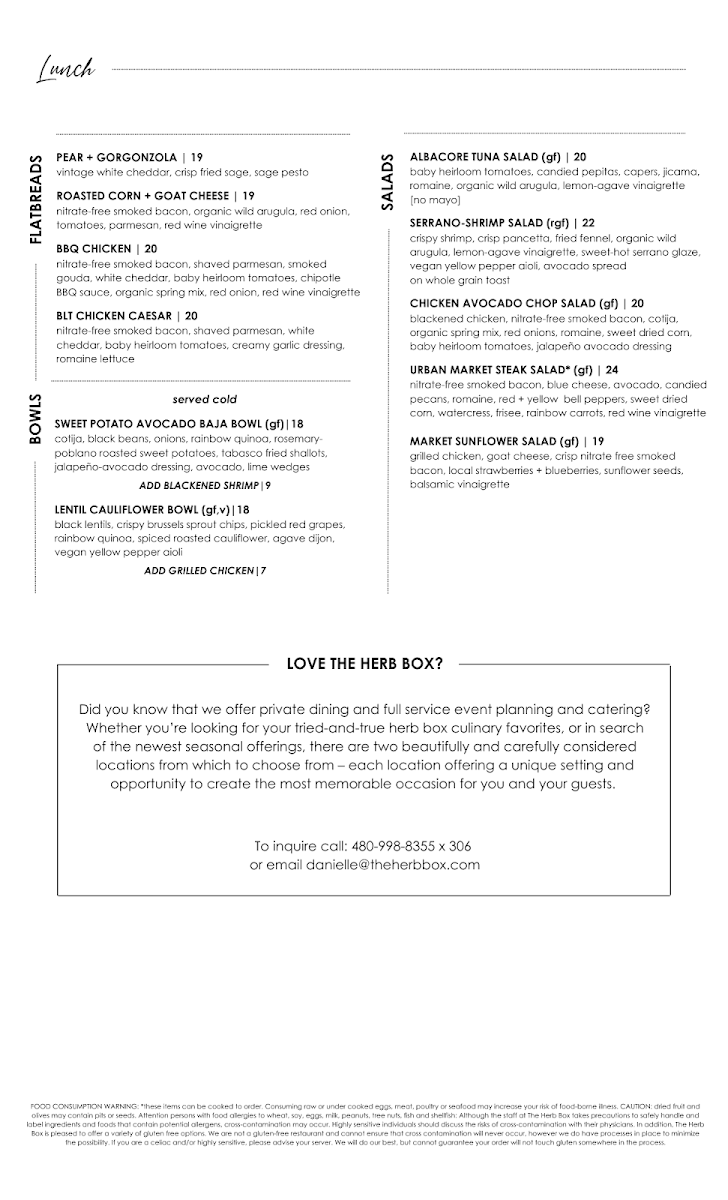 The Herb Box Menu - Image 6